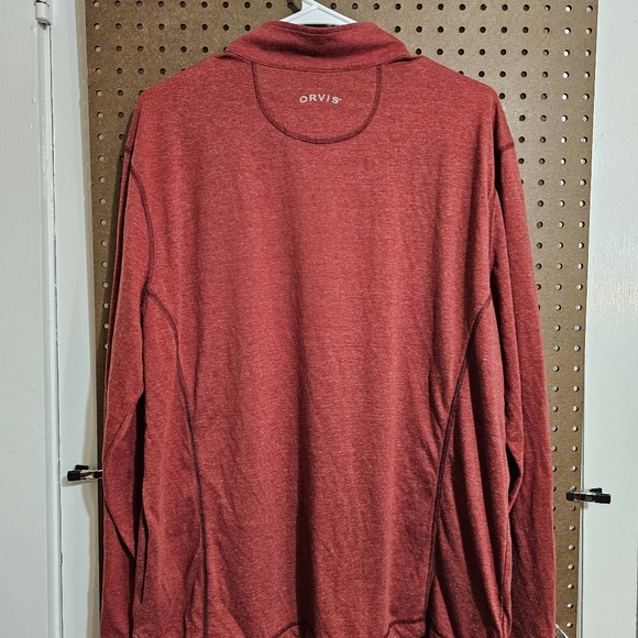 Orvis Mens 1/4 Zip PulloverOrvis Mens 1/4 Zip Pullover - Picture 3 of 10